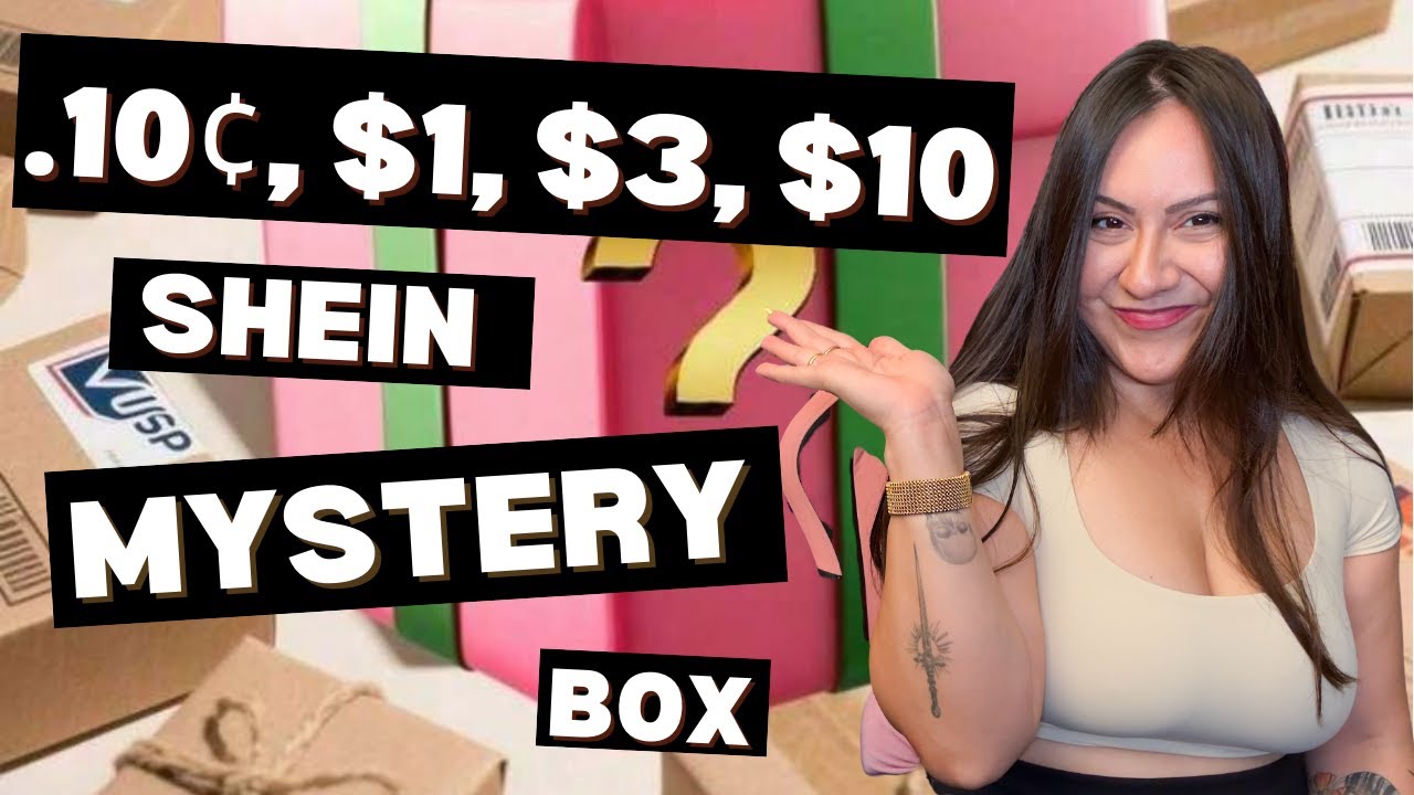10¢ to $10 SHEIN Mystery Items  (Shockingly Funny Results!)