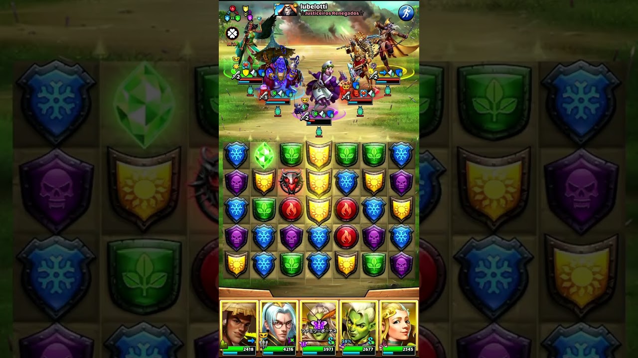 エンパズ　同盟戦争0222 1　前編 #Empires & Puzzles Alliance War