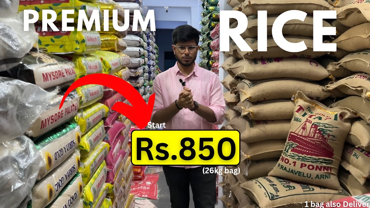 Biggest Rice Market | Wholesale Rice Business | Bulk Lots Basmati Jeera Rice Biryani Rice Export