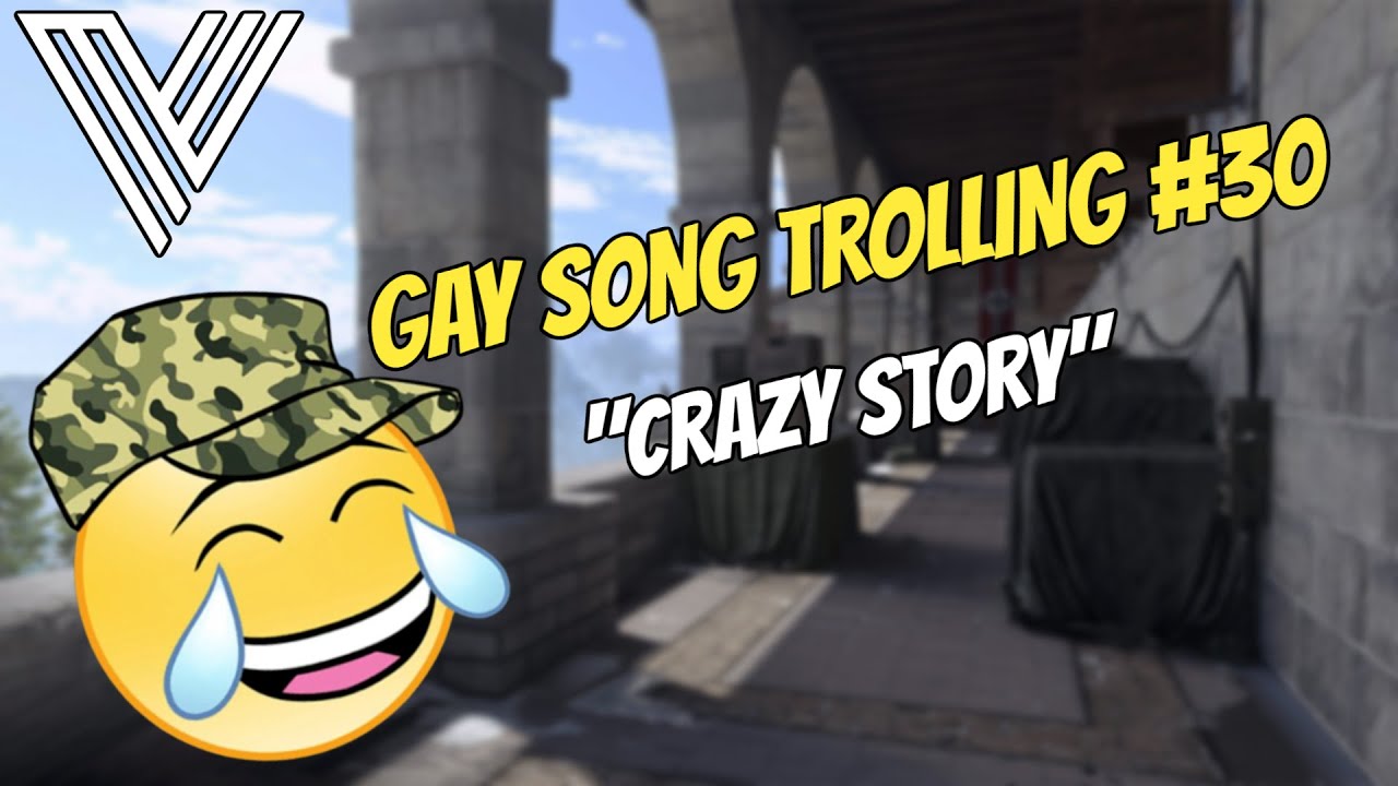 Gay Song Trolling #30 - CRAZY STORY (GAY REMIX) BY DigBarGayRaps