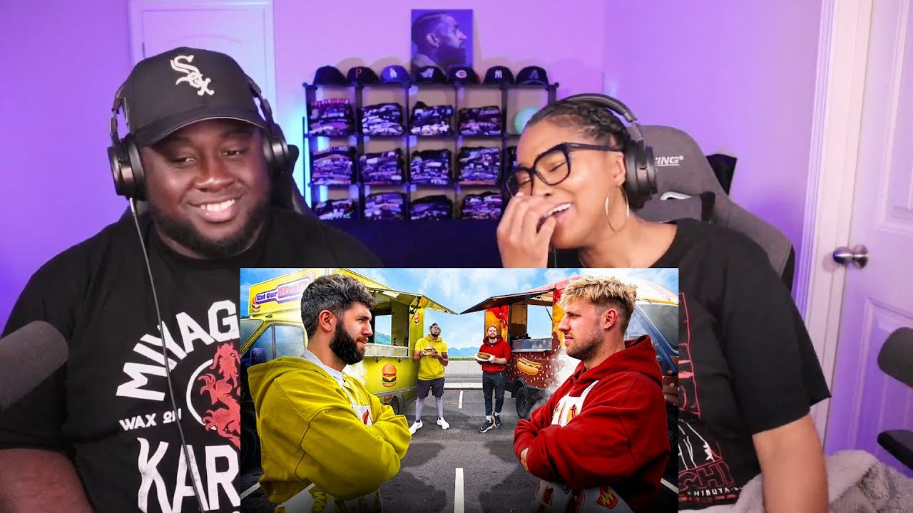 Kidd and Cee Reacts To SIDEMEN FOOD TRUCK ROAD TRIP