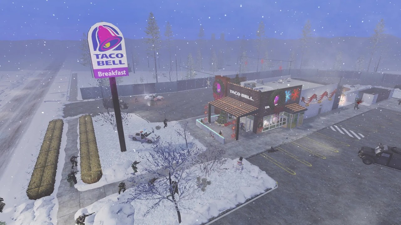 PD2 - Taco Bell Heist (Christmas) [Quetzalcoatl's Plan Campaign] - Secret Room guide