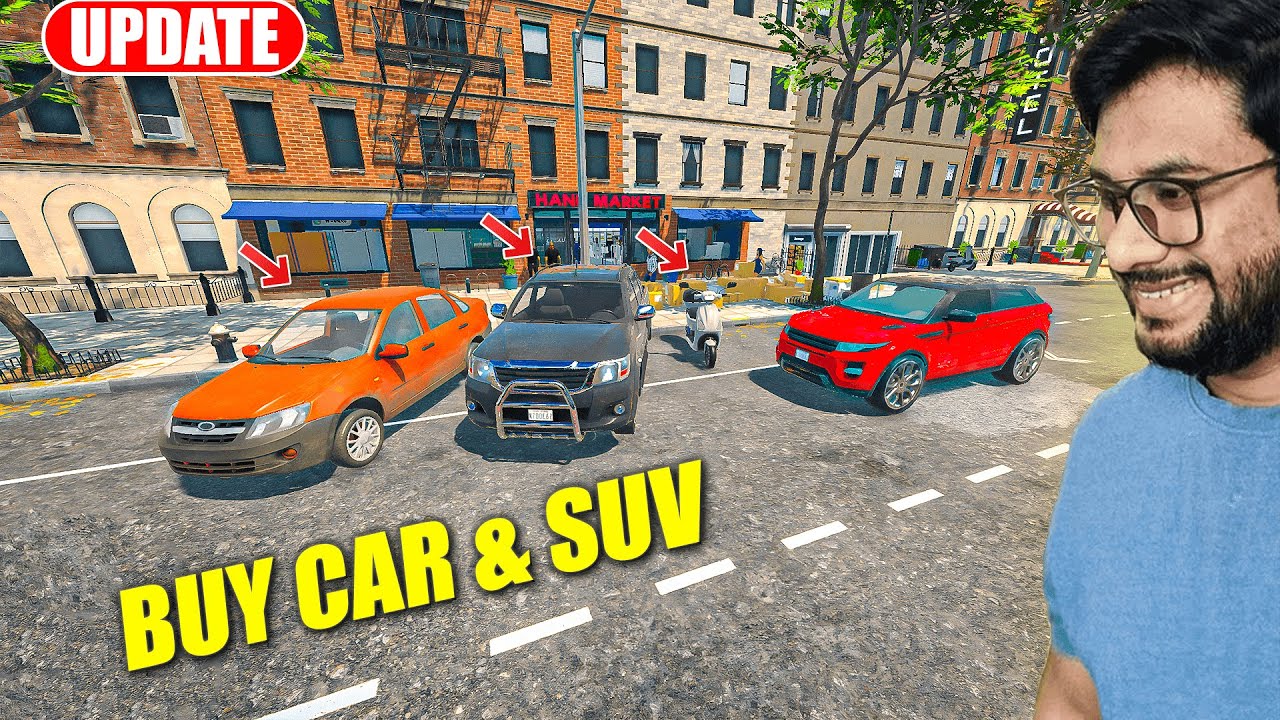 Buy New Sedan & SUV & Scooter ! Supermarket Simulator Just Got Amazing! 🛒😂 #30 ! HANK !