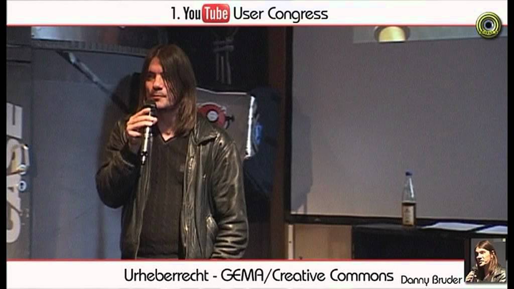 GEMA Urheberrecht und Creative Commons - YouTube User Congress Vortrag