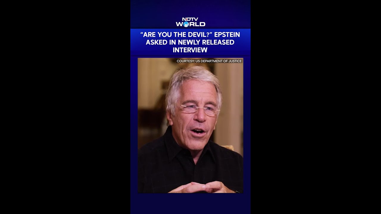 Epstein Files | &ldquo;Are You The Devil?&rdquo; Epstein Asked in Newly Released Interview