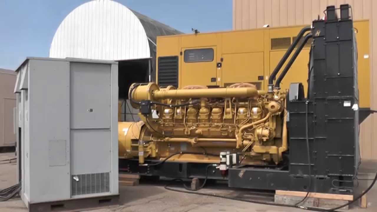 2000 kW Caterpillar Diesel Generator &ndash; 3516, Standby, Low-Hour Used #86417