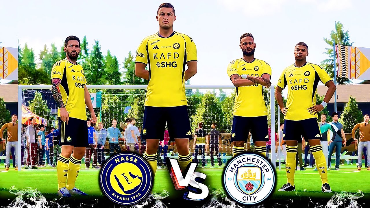 FIFA VOLTA 26 - RONALDO, MESSI, NEYMAR, MBAPPE, HAALAND ALL STARS | AL NASSR VS MAN CITY