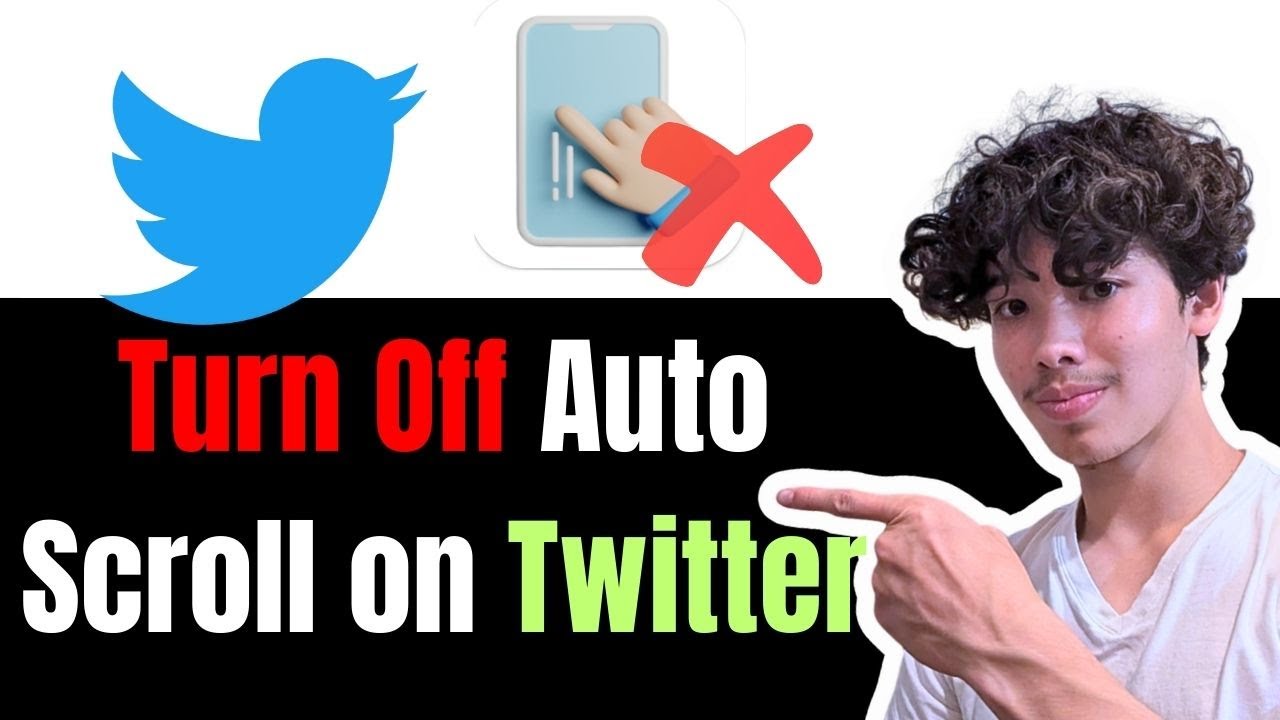 How to Turn Off Auto Scroll on Twitter (X) in 2024! SIMPLE METHOD!