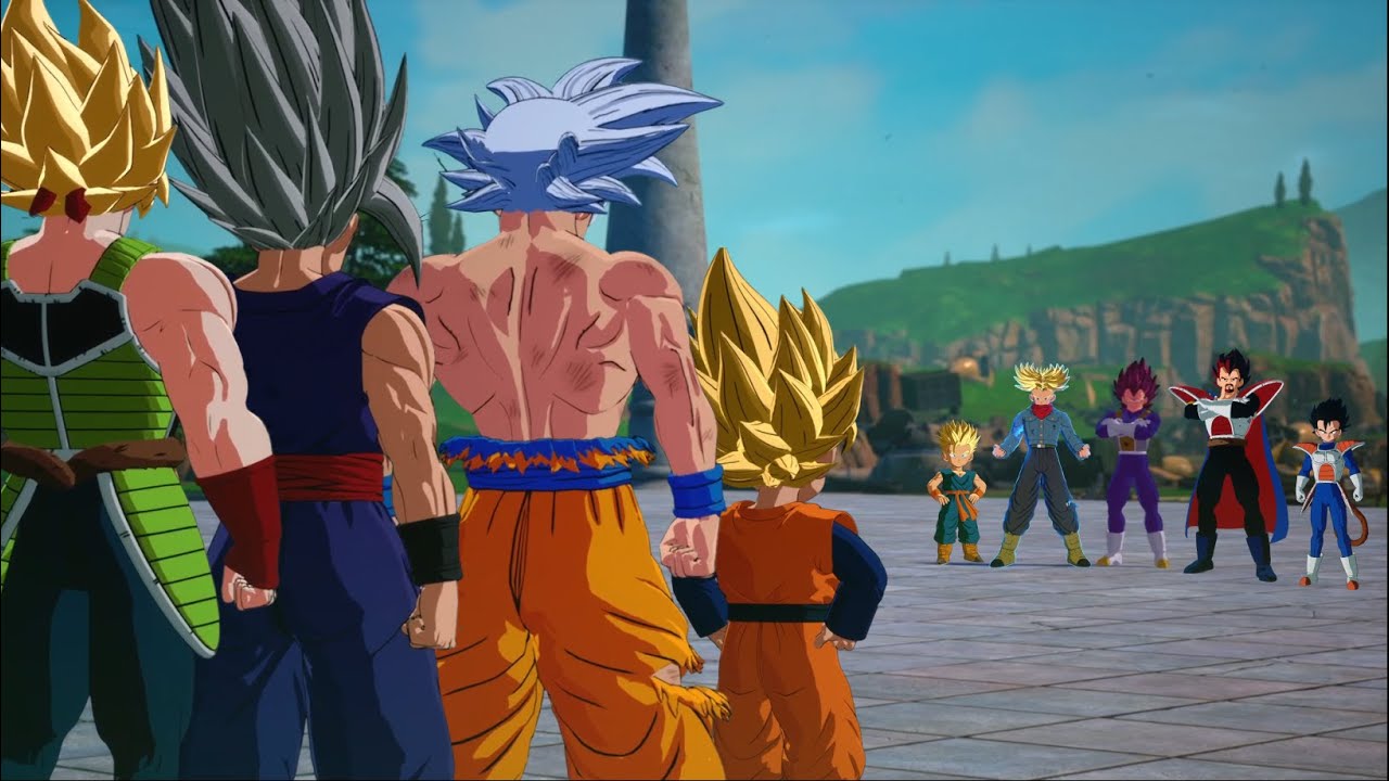 Son Family Team vs Vegeta Clan Team - Dragon Ball Sparking! Zero