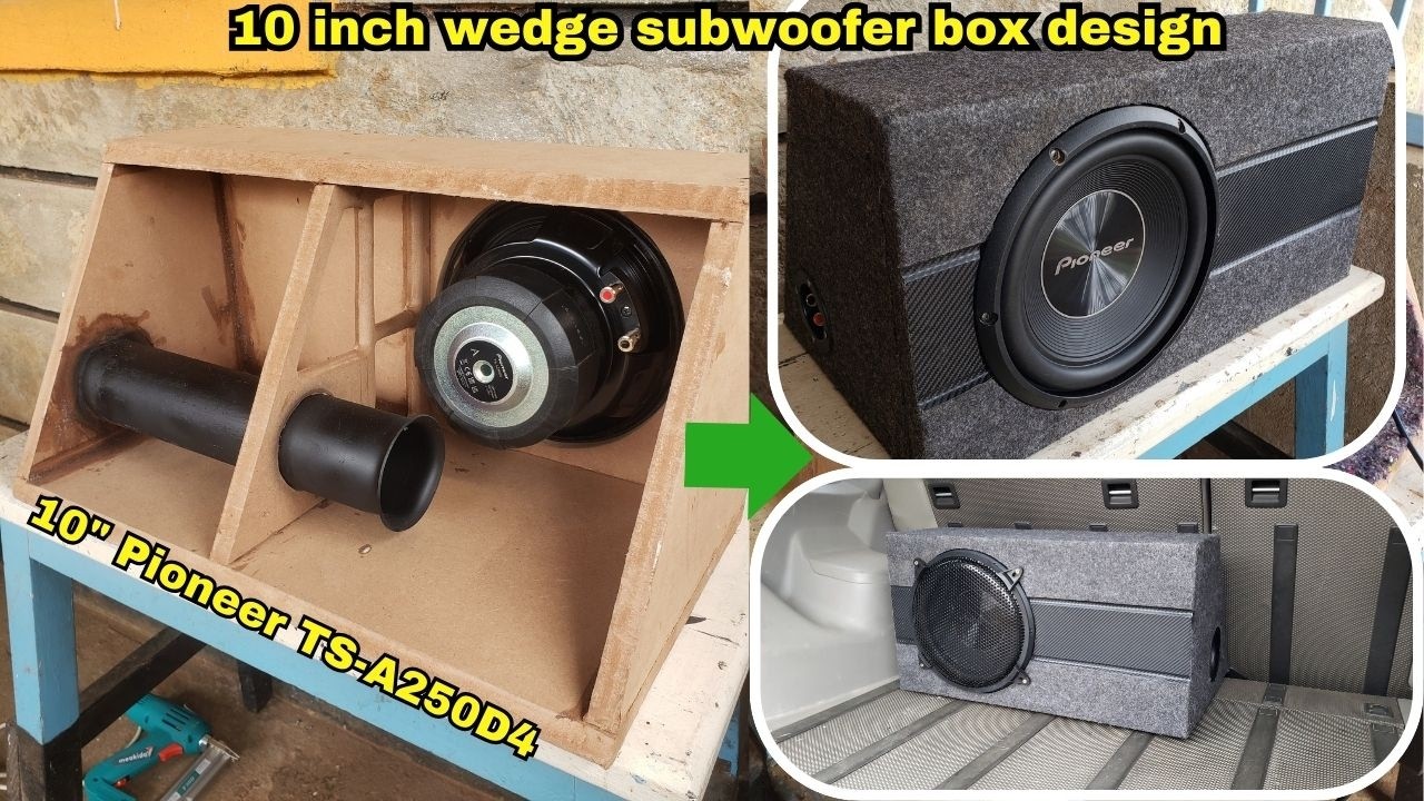 DIY 10-inch Subwoofer Box design