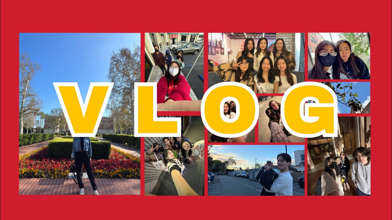 First Semester @ USC as a spring admit | USC大一新生紀念VLOG❤️💛