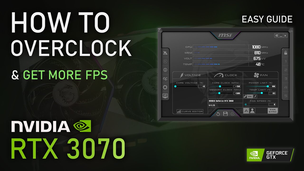 Как разогнать RTX 3070 для увеличения FPS | Простое руководство 2022