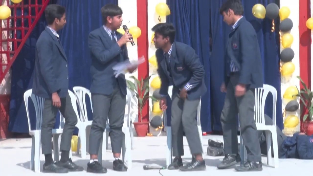 Realistic Skit by Class XI Students on Farewell to class XII - CSKM Public School