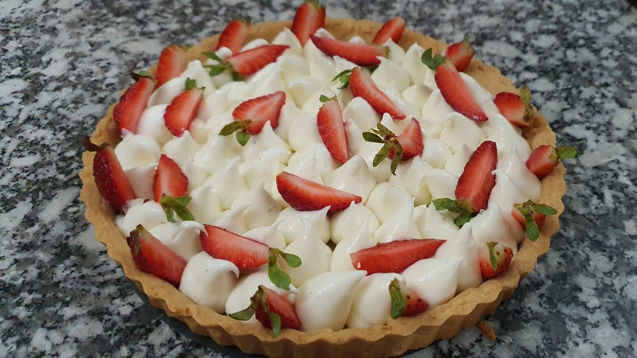 تارت بكريمة ديبلومات و الفواكة  mini tartelettes 