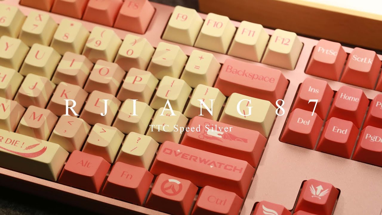 [ASMR] Cute Keyboard Unboxing Tingles | 100%  Sleep 鬥陣特攻天使主題機械鍵盤開箱