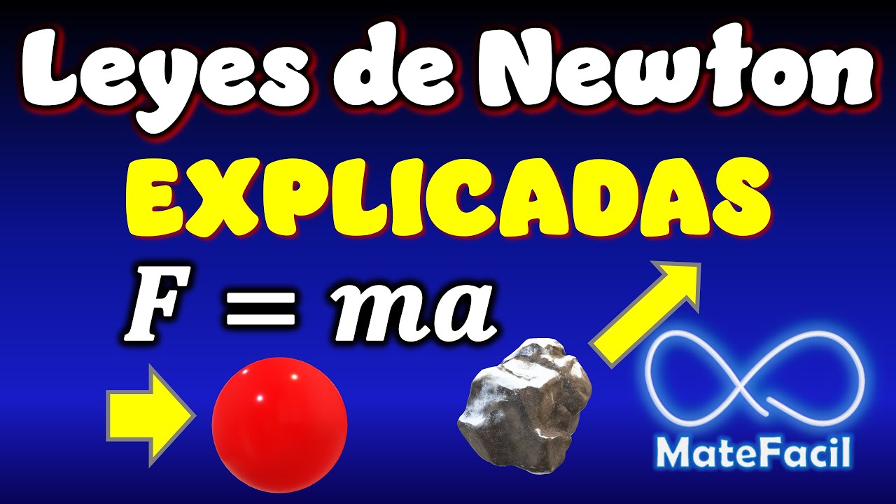Leyes de Newton - EXPLICACIÓN COMPLETA con ejemplos