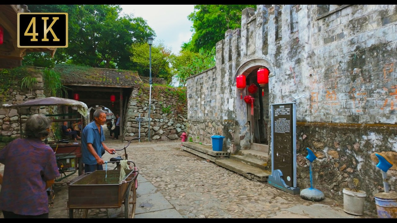 Walking Through a 600-Year-Old Traditional Chinese Village | Like Stepping Back in Time・4K