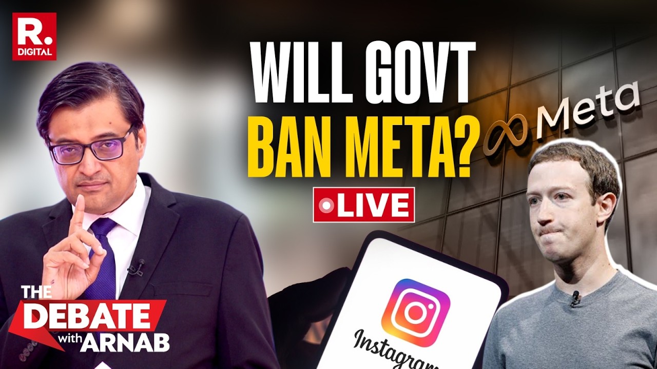 Debate With Arnab LIVE: Clock Ticking, Meta Does Nothing To Stop CSEAM On Its Platform