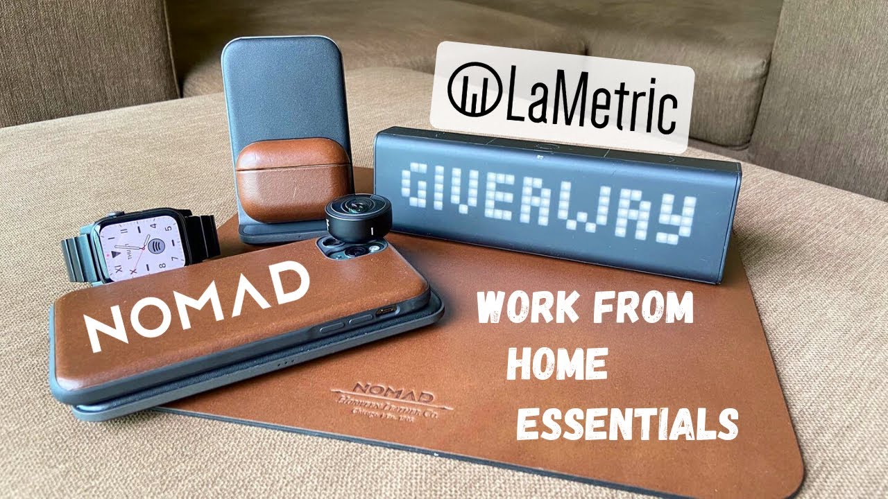 Nomad Work From Home Essentials + Giveaway