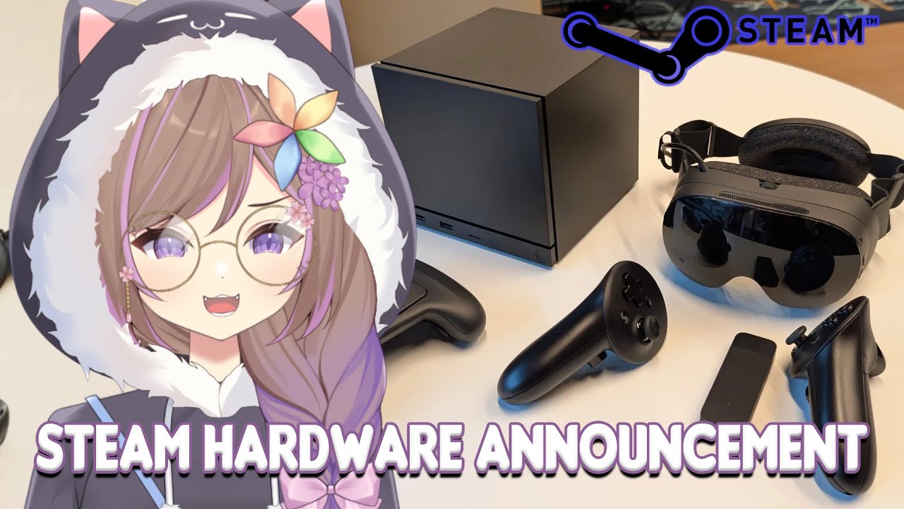 Реакция NekoElla | Анонс устройств Steam (2025)