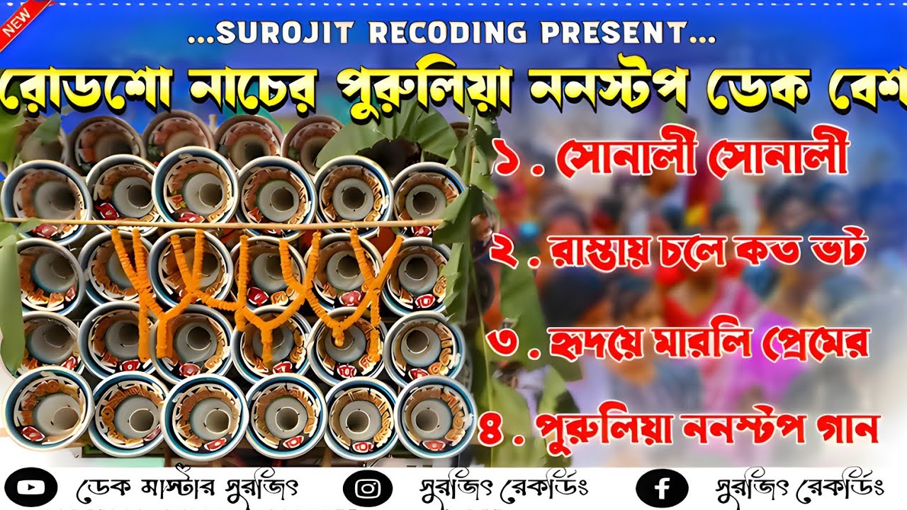 ✨রোডশো পুরুলিয়া ননস্টপ ডেক বেশ || Roadshow purulia nonstop dek bass🔥2024 ফুল ওয়েট ডেক বেশ☢️ডেক বেশ