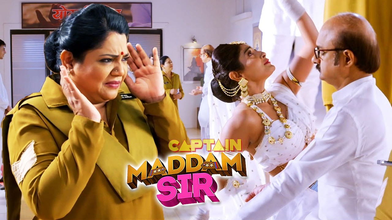 मेनका बनी Karishma को पराए पुरुष के साथ देखकर Pushpa ji के उड़े होश | Best of Maddamsir & Karishma