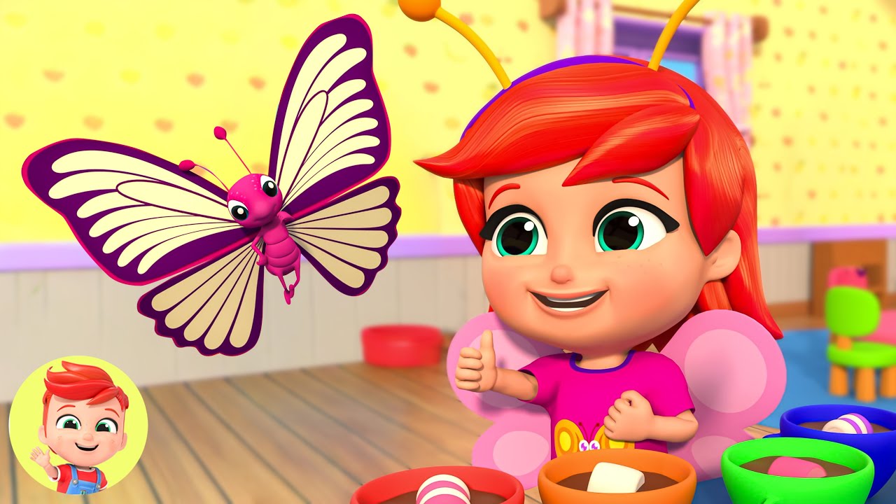Farmees Canción de La Mariposita y más Música y rimas para niños felices