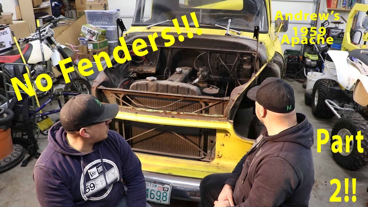 Andrew's 1959 Apache Front End Tear Down Part 2!!!