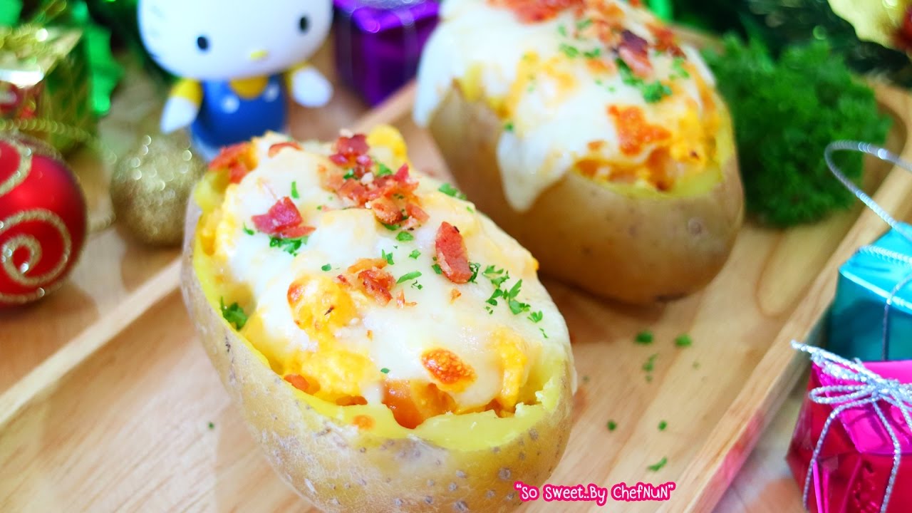 เชฟนุ่น Chefnun Cooking : ไข่อบมันฝรั่ง