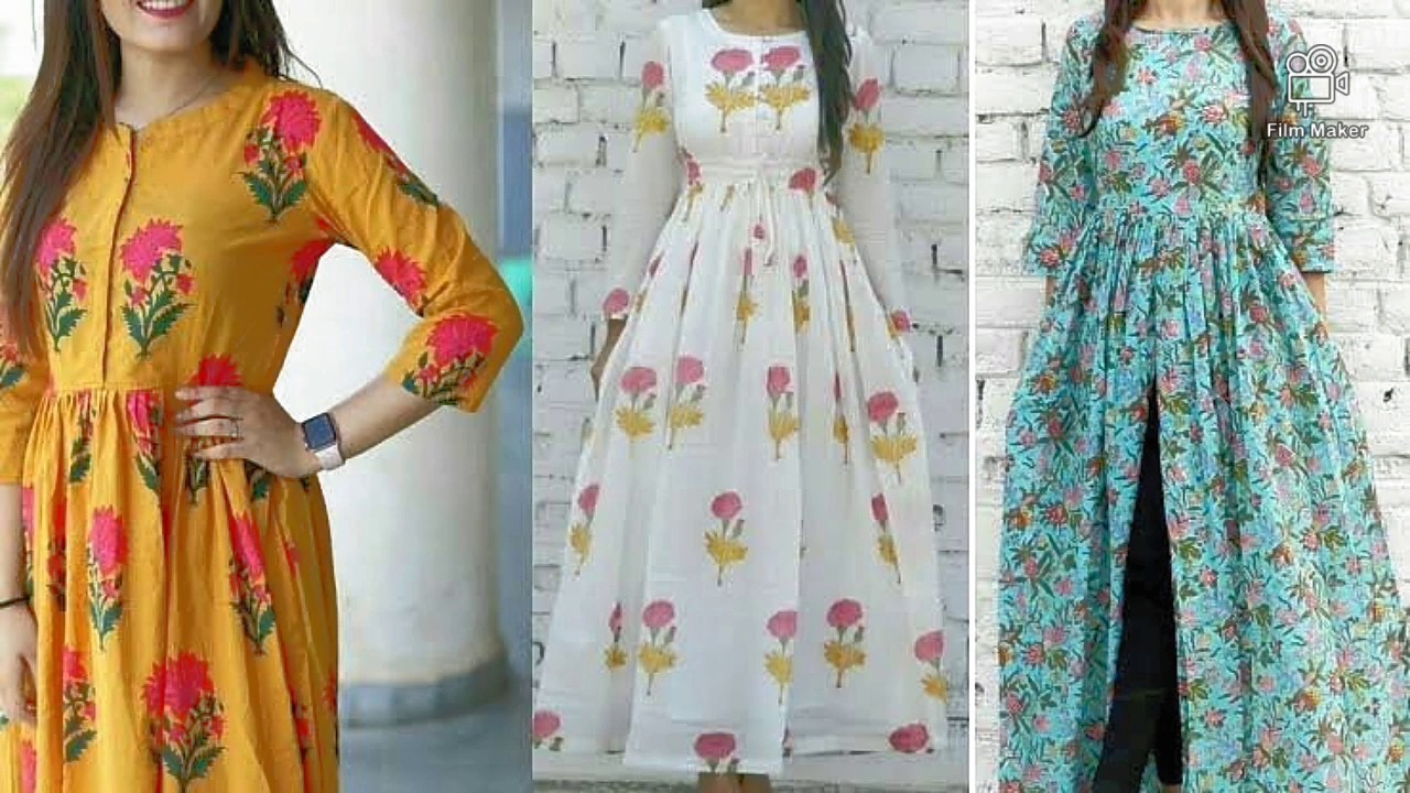 Top Trendy Floral Kurti For Summer || New Designer Kurti 2019|| Cool & Attractive Designs