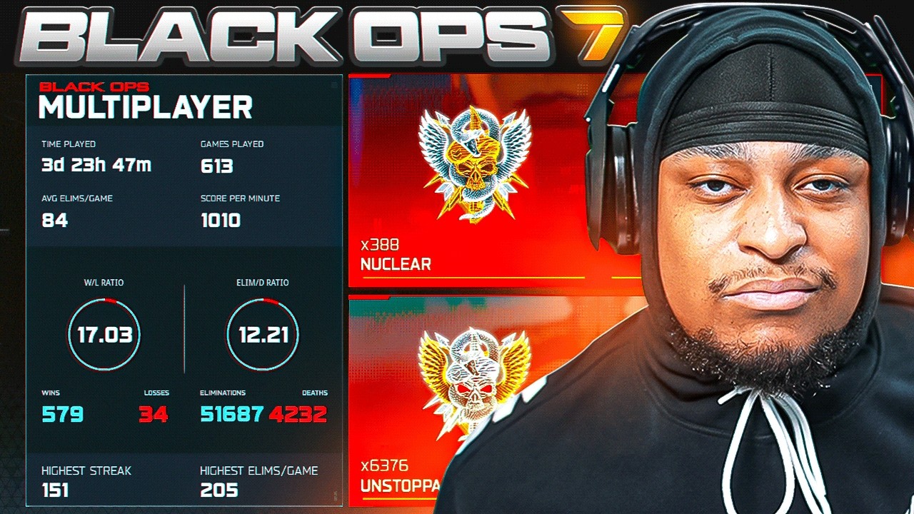 🔴 #1 RANKED PUBSTOMPER ⚡ 12.00 K/D SBMM ⚡KING OF CALL OF DUTY BLACK OPS 7 ⚡