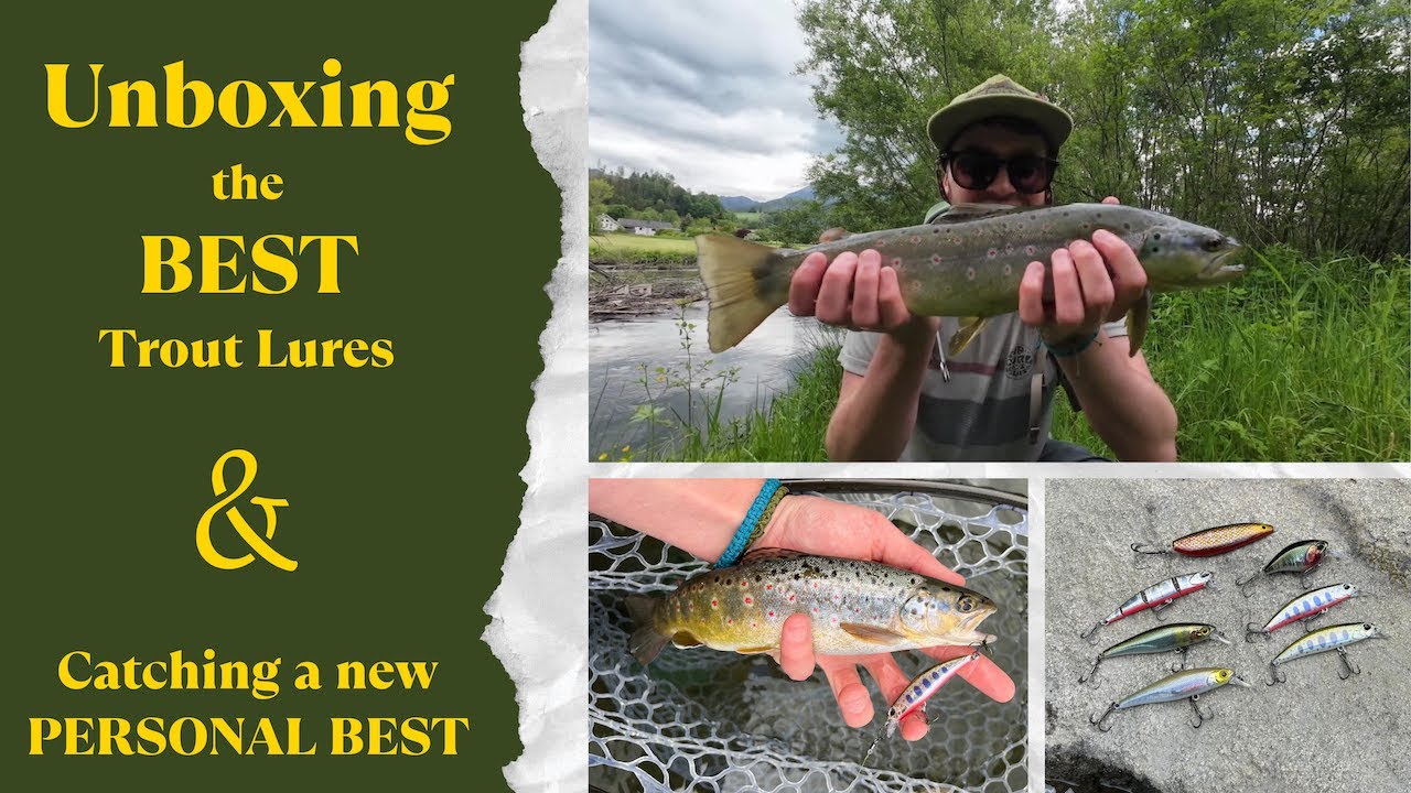 Unboxing the best lures for the trout season 2024 & catching a new PERSONAL BEST