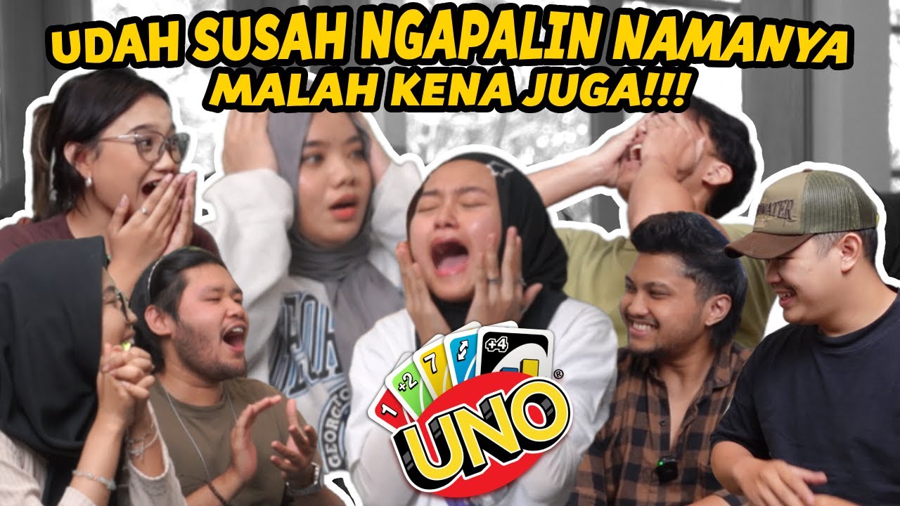 UNO KAGET NAMA ANAK-ANAK ANJAY!!! MAKIN BELIBET MAKIN PUSING!!! w/ @IndiraKalistha @AlikkaKalistha