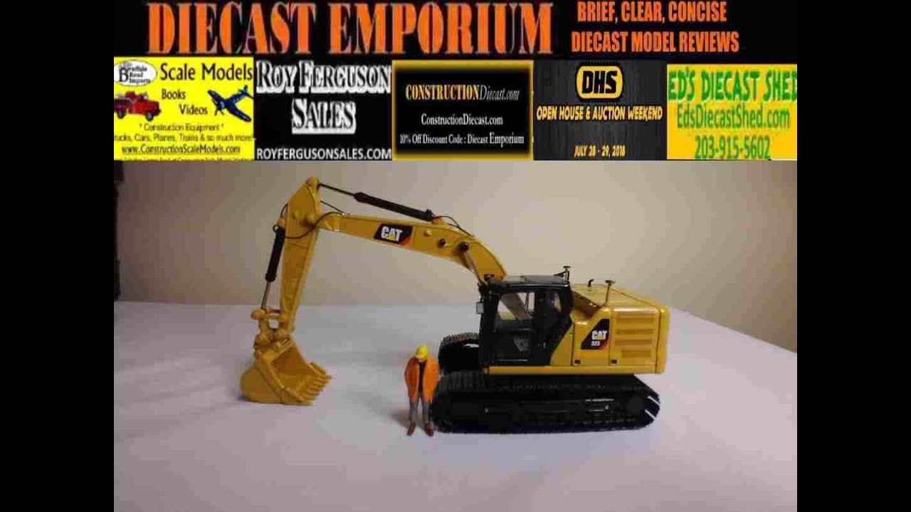 Diecast Masters Caterpillar 323 Next Generation Excavator
