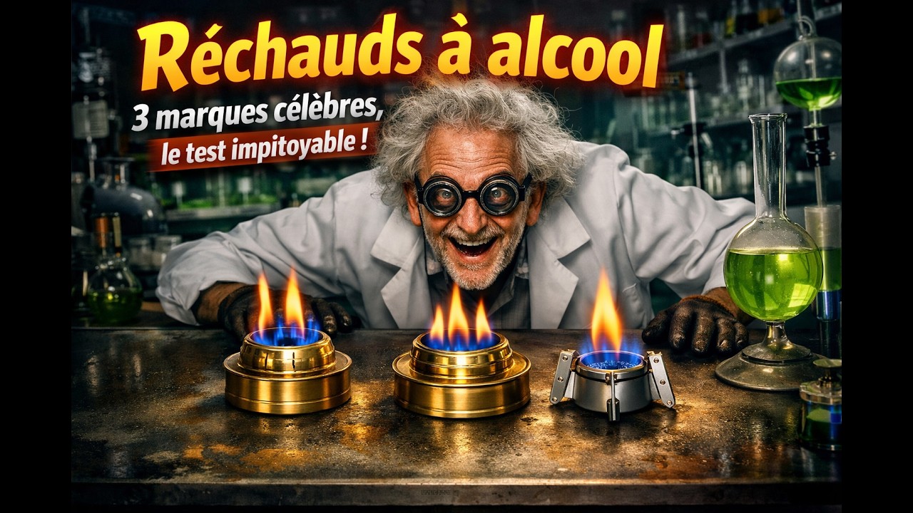 Matos / Je teste 3 réchauds à alcool / Toaks / Overmont / Vargo