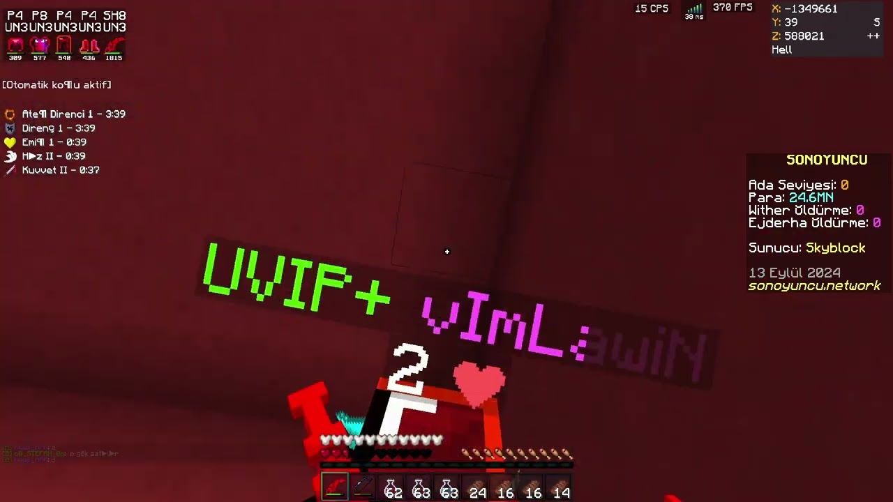 Sonoyuncu Skyblock Nether Pvp#5