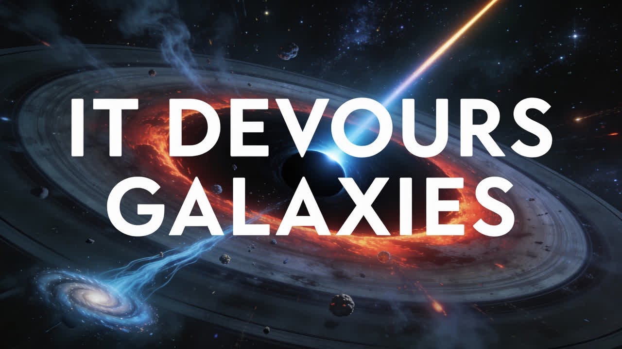 The Cosmic Cannibal - A black hole driven engine behind galaxy scale destruction