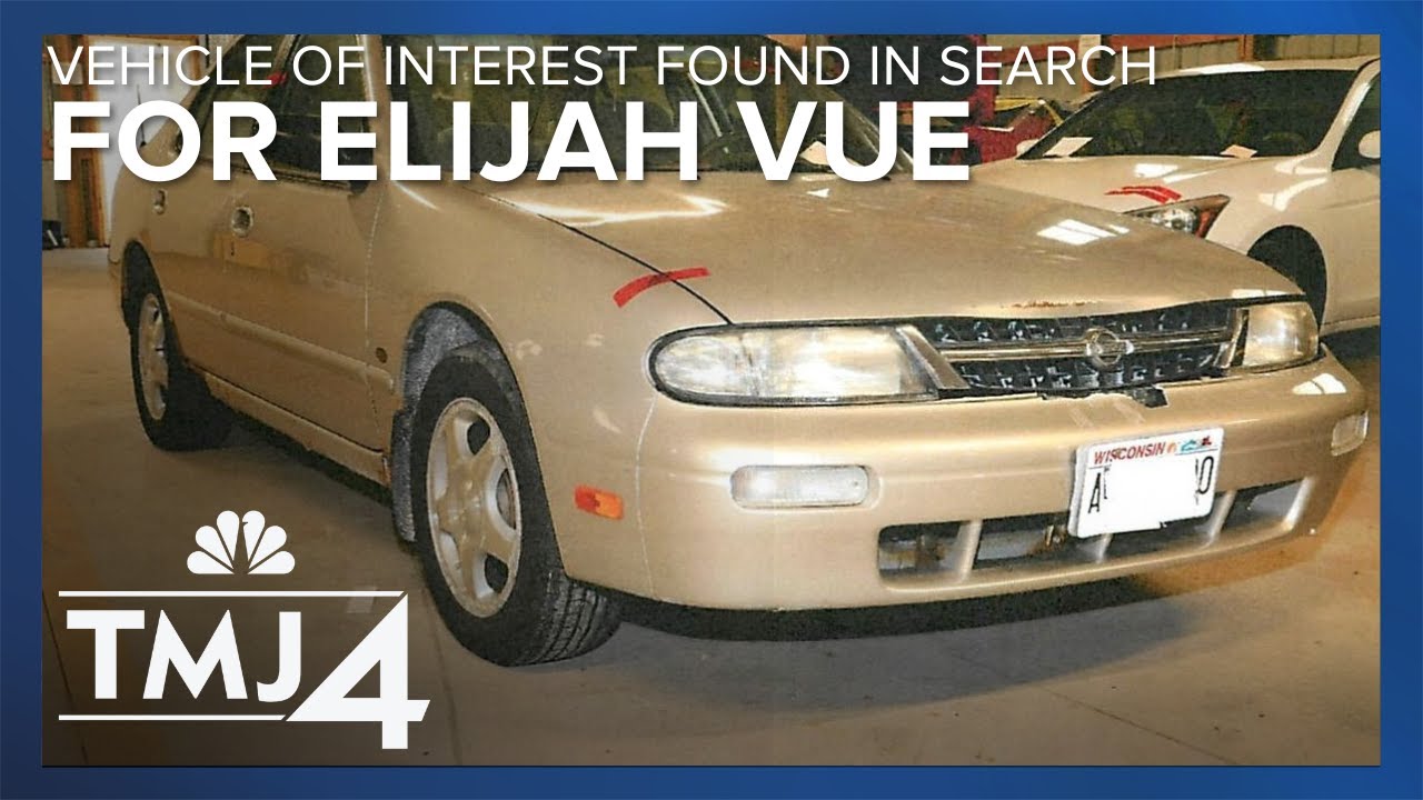 Vehicle of interest identified as search for Elijah Vue continues