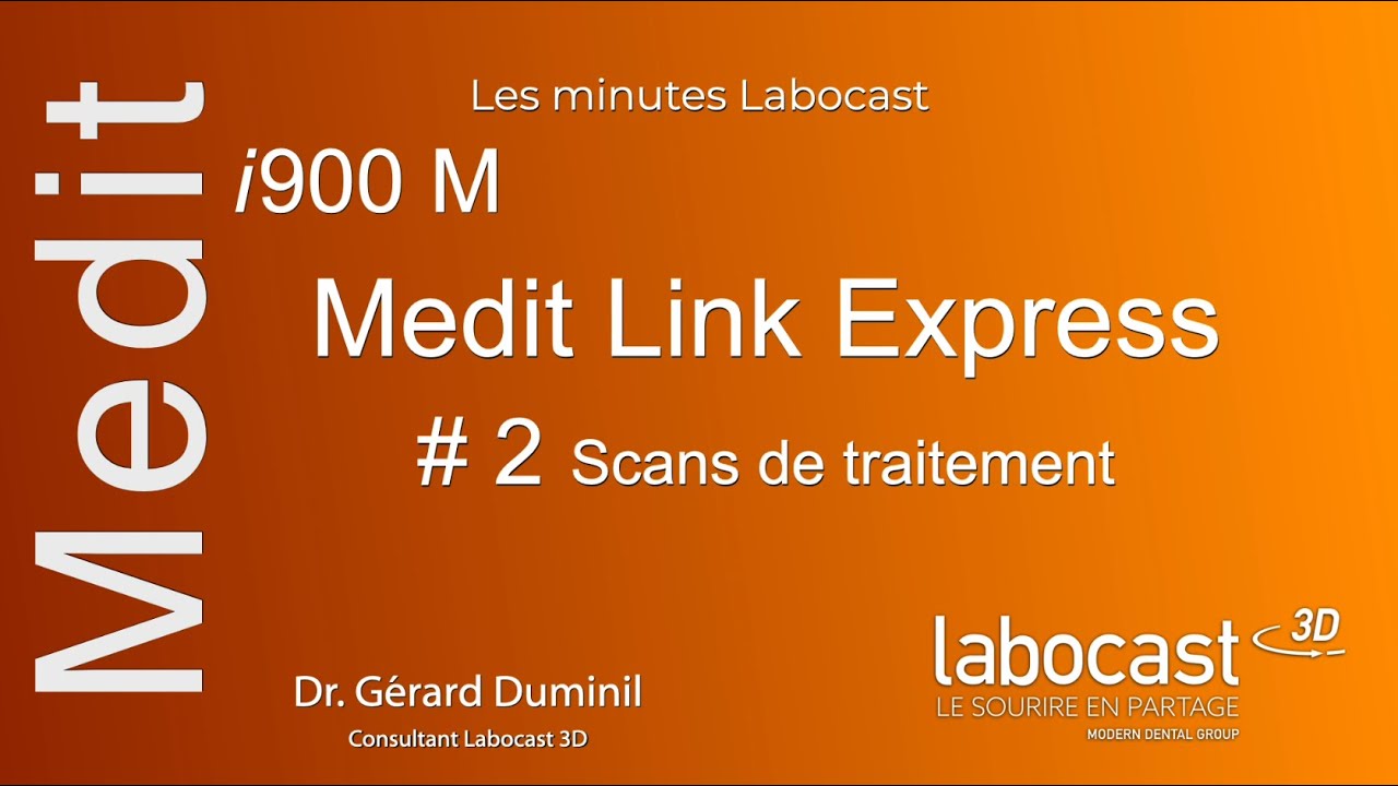 Medit i900 Mobility : Scan de traitement | Partie 2