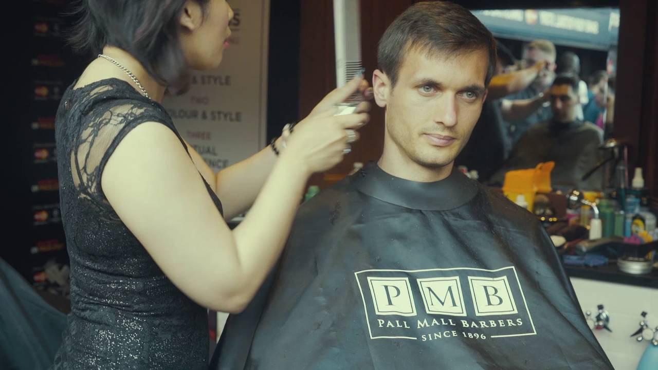 Pall Mall Barbers at the Champions League Final Milan 2016