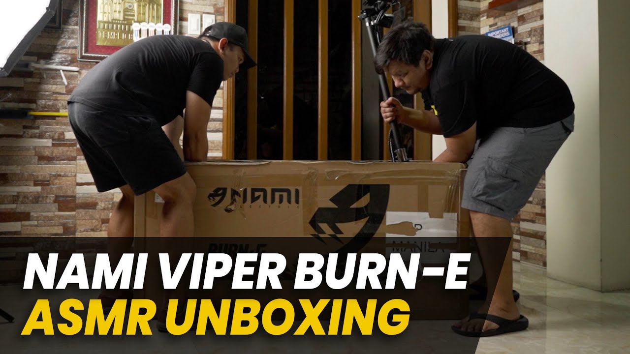 (ASMR) NAMI VIPER BURN-E UNBOXING