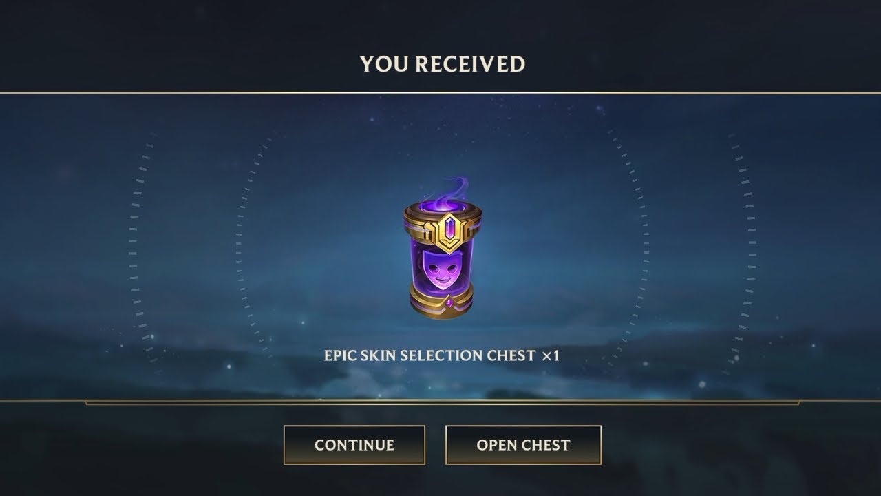Wild Rift : Opening Epic Skin Selection Chest 