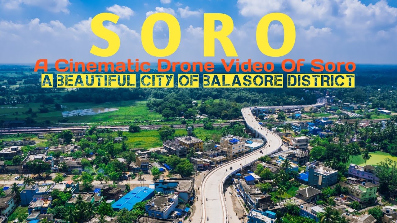 Cinematic Drone video of soro. Enjoy the view of soro from the top.