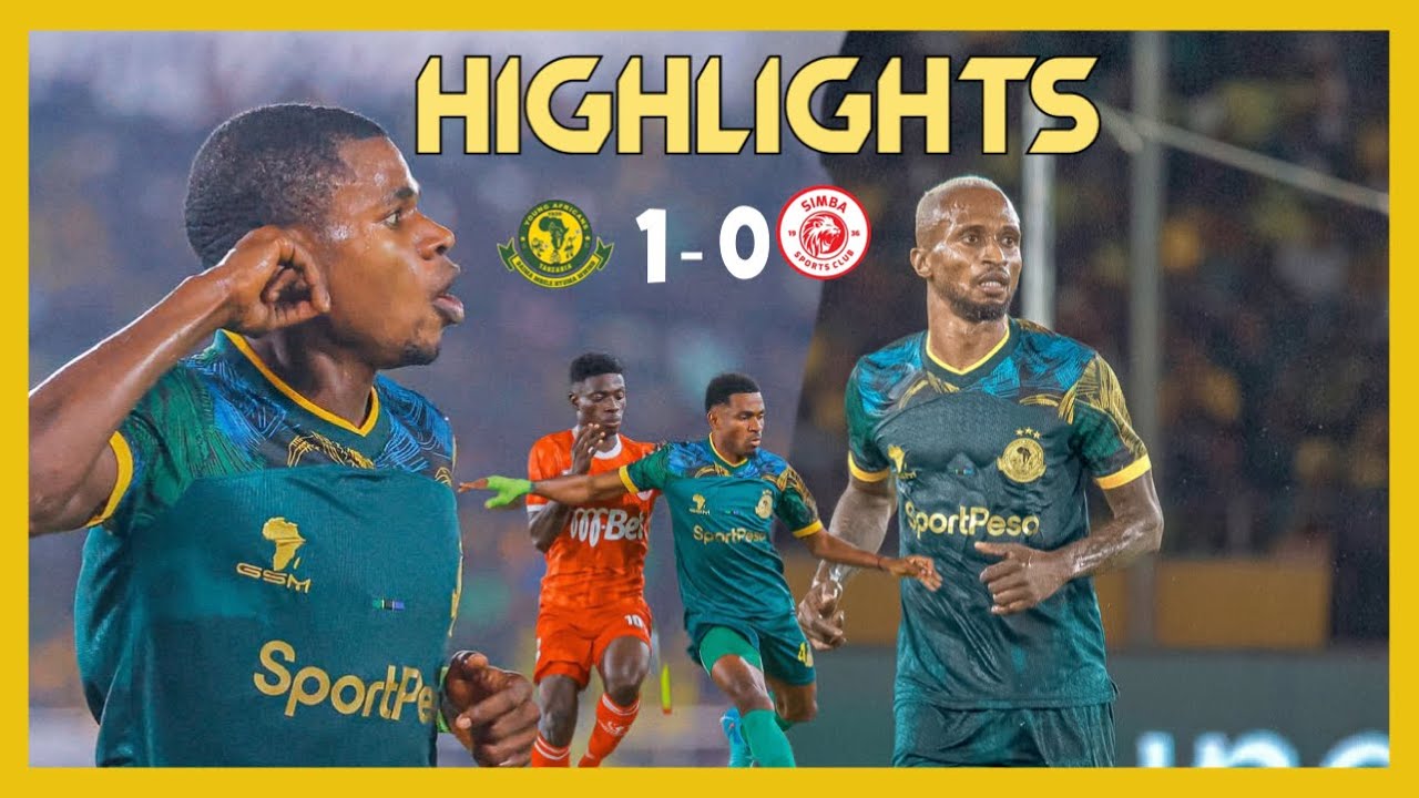 𝗛𝗜𝗚𝗛𝗟𝗜𝗚𝗛𝗧𝗦: YANGA 1 - 0 SIMBA/ BALAA LA MAX NA PACOME ALIVYOITEKA SHOO NZIMA YA DERBY.