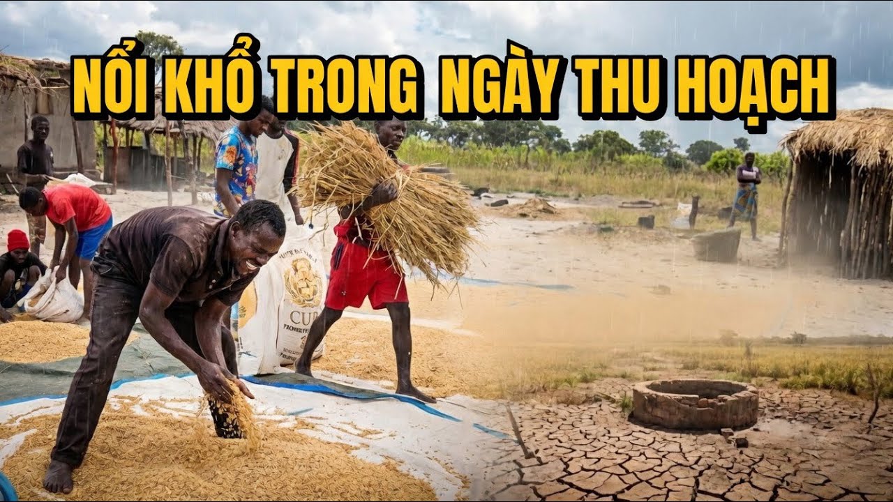 Linh Philip Vlogs || Nỗi Khổ Của Người N&ocirc;ng D&acirc;n Trong Ng&agrave;y M&ugrave;a Thu Hoạch