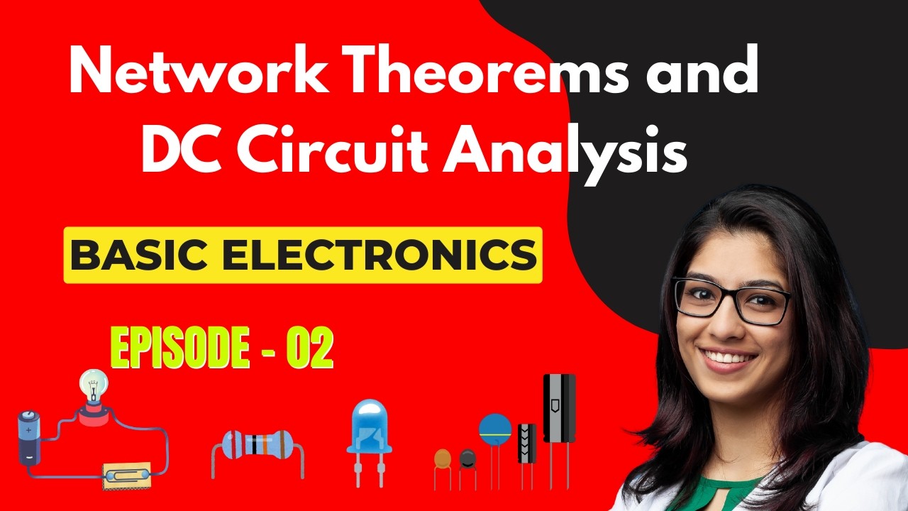 Basic Electronics | Episode 2: Network Theorems and DC Circuit Analysis | Embedded Systems