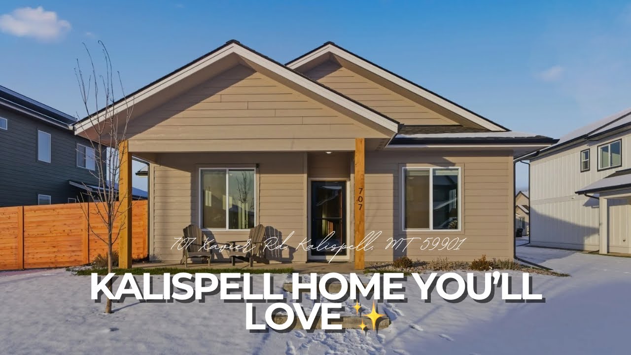 707 Xavier Rd || Kalispell, MT || Listed by Brock Bouma
