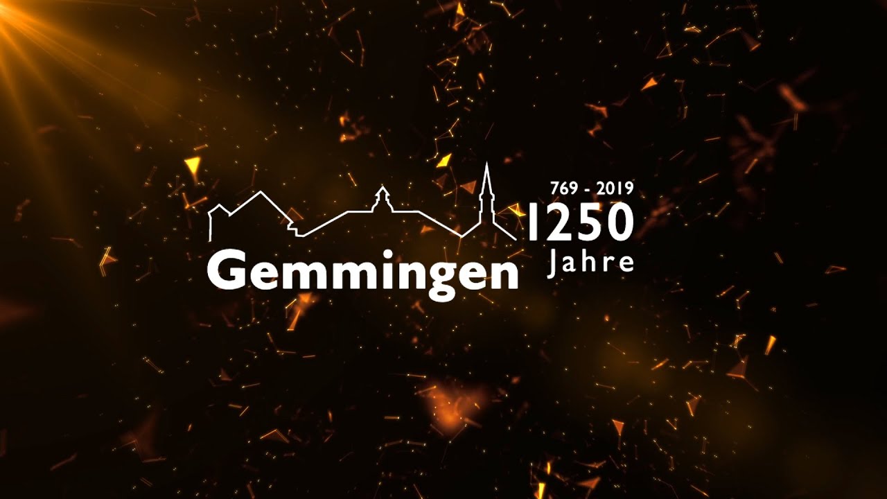 Alle Veranstaltungen in einem Video: 1250 Jahre Gemmingen - ein Kurzvideo
