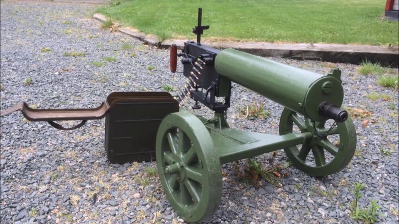 How to make a Maxim m 1905 replica