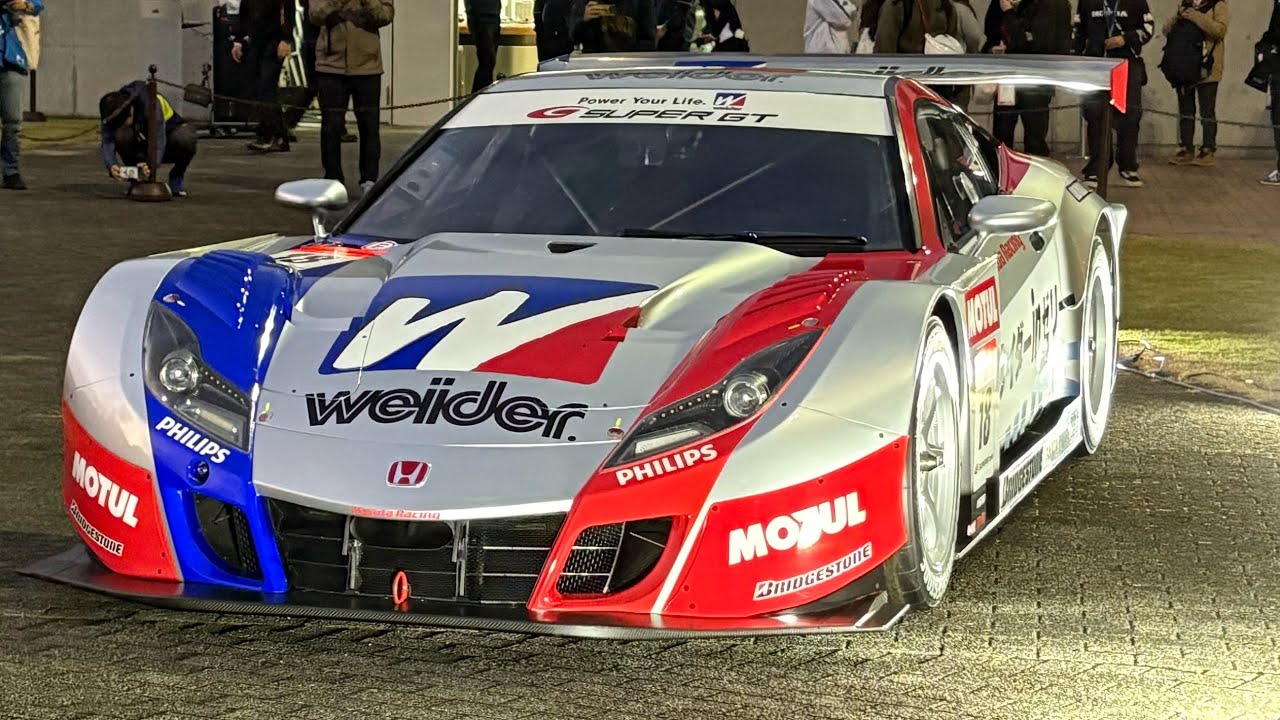 HSV-010エンジン始動と空ぶかしサウンド 2025/11/02 #モビリティリゾートもてぎ #スーパーgt #hsv #v8 #v8engine #v8sound 